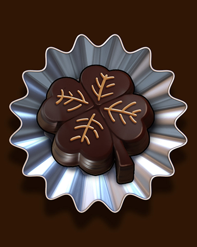 Clover Caramel Badge - Trizzle Clover Caramel Badge - Trizzle