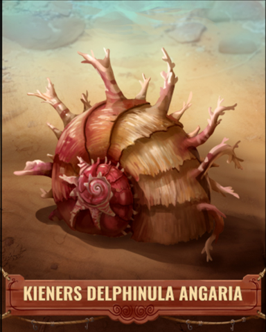 Kieners Delphinula Angaria Shell Badge - Spades HD Kieners Delphinula Angaria Shell Badge - Spades HD