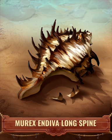 Murex Endiva Long Spine Shell Badge - Pogo™ Slots Murex Endiva Long Spine Shell Badge - Pogo™ Slots