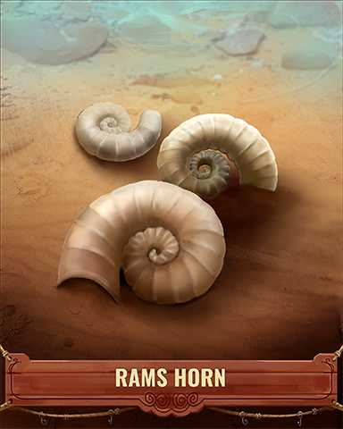 Rams Horn Shell Badge - Tri-Peaks Solitaire HD Rams Horn Shell Badge - Tri-Peaks Solitaire HD