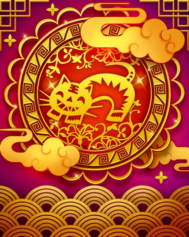 The Tiger Zodiac Badge - Tri-Peaks Solitaire HD The Tiger Zodiac Badge - Tri-Peaks Solitaire HD