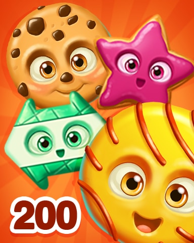 5-Moves 200 Badge - Cookie Connect 5-Moves 200 Badge - Cookie Connect