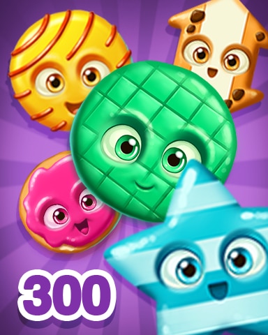 5-Moves 300 Badge - Cookie Connect 5-Moves 300 Badge - Cookie Connect