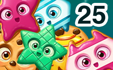 5-Moves 25 Badge - Cookie Connect 5-Moves 25 Badge - Cookie Connect