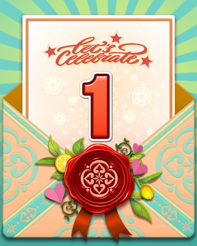 Mother's Day Garden 1 Badge - Jet Set Solitaire Mother's Day Garden 1 Badge - Jet Set Solitaire