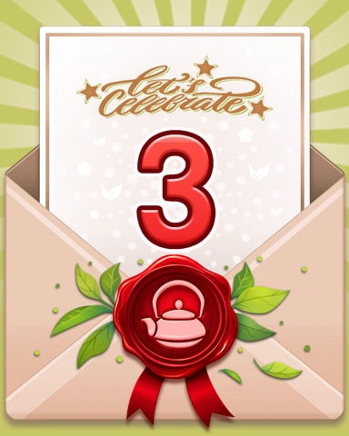 Mother's Day Tea 3 Badge - Spades HD Mother's Day Tea 3 Badge - Spades HD