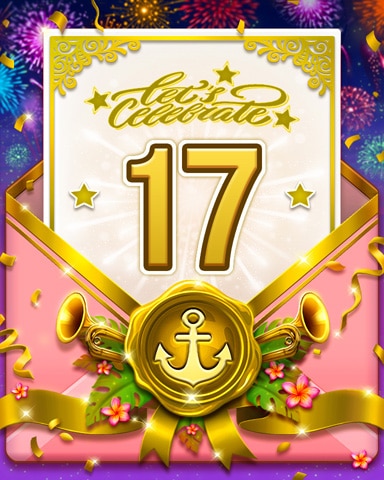 Birthday Cruise 17 Badge - Quinn's Aquarium Birthday Cruise 17 Badge - Quinn's Aquarium
