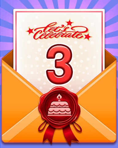 Pogo 24th Birthday Cake 3 Badge - Quinn's Aquarium Pogo 24th Birthday Cake 3 Badge - Quinn's Aquarium