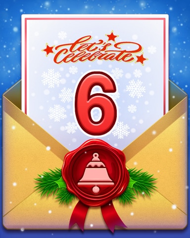 25 Days Of Pogo 6 Badge - Pogo&trade; Slots