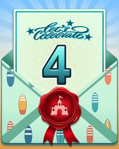 Pogo 25th Birthday 4 Badge - Payday Freecell HD Pogo 25th Birthday 4 Badge - Payday Freecell HD