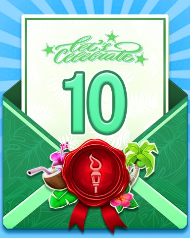 Pogo 27th Birthday Badge 10 - Tri-Peaks Solitaire HD Pogo 27th Birthday Badge 10 - Tri-Peaks Solitaire HD