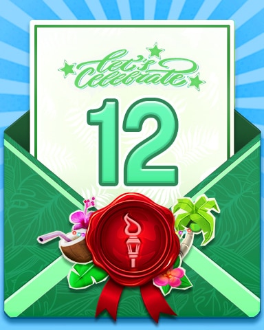 Pogo 27th Birthday Badge 12 - Canasta HD Pogo 27th Birthday Badge 12 - Canasta HD