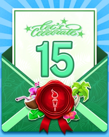 Pogo 27th Birthday Badge 15 - Solitaire Blitz Pogo 27th Birthday Badge 15 - Solitaire Blitz