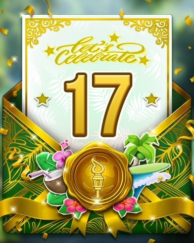 Pogo 27th Birthday Badge 17 - Mahjong Garden HD Pogo 27th Birthday Badge 17 - Mahjong Garden HD