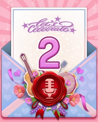 Private Concert Celebration 2 Badge - Mahjong Sanctuary Private Concert Celebration 2 Badge - Mahjong Sanctuary