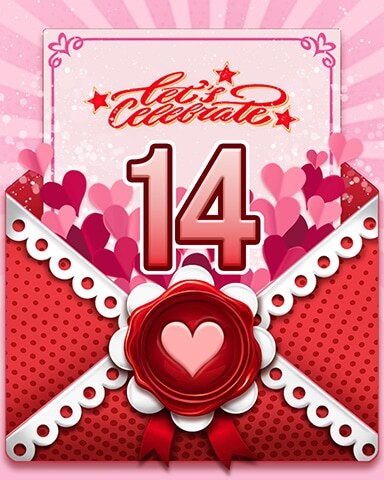 Love's Aflutter 14 Badge - Yahtzee! Wild Love's Aflutter 14 Badge - Yahtzee! Wild