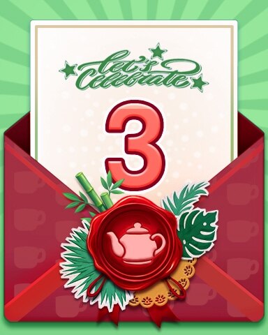 Mother's Day Celebration 3 Badge - World Class Solitaire HD