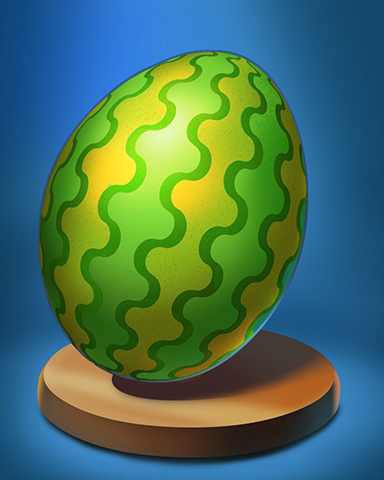 Watermelon Egg Badge - Slingo Blast Watermelon Egg Badge - Slingo Blast