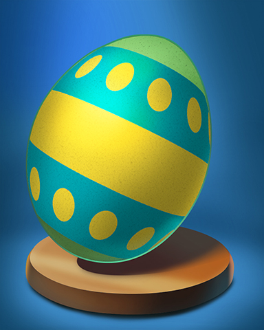 Stripes And Dots Egg Badge - Crossword Cove HD Stripes And Dots Egg Badge - Crossword Cove HD
