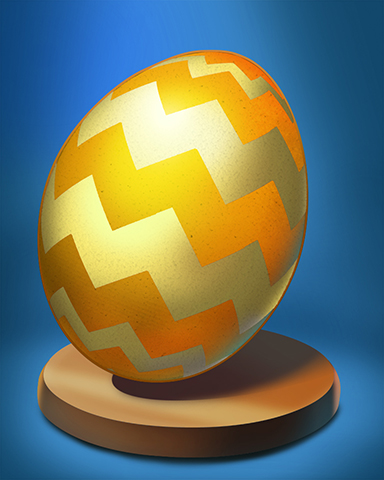 Golden Zigzags Egg Badge - Lottso! Express HD Golden Zigzags Egg Badge - Lottso! Express HD