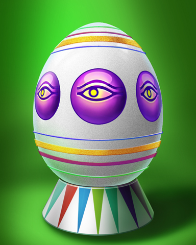 Golden Phlinx Egg Badge - Phlinx II Golden Phlinx Egg Badge - Phlinx II