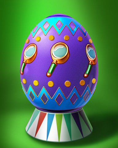 Magnifier Egg Badge - CLUE Secrets & Spies Magnifier Egg Badge - CLUE Secrets & Spies