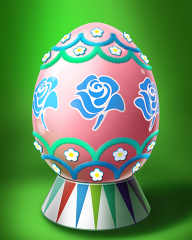 Blue Rose Egg Badge - StoryQuest Blue Rose Egg Badge - StoryQuest