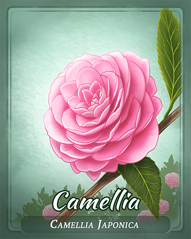 Camellia Badge - Turbo 21 HD Camellia Badge - Turbo 21 HD