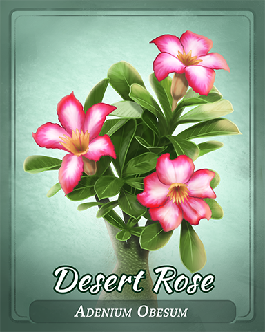 Desert Rose Badge - Spades Desert Rose Badge - Spades
