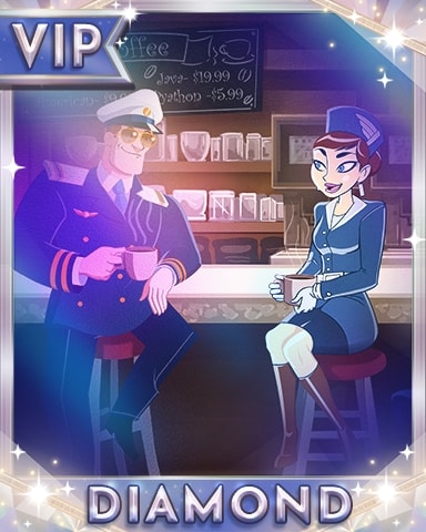 Frequent Flyers Diamond Badge - First Class Solitaire HD Frequent Flyers Diamond Badge - First Class Solitaire HD