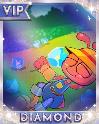 Smell The Flowers Diamond Badge - Garden Blast Smell The Flowers Diamond Badge - Garden Blast