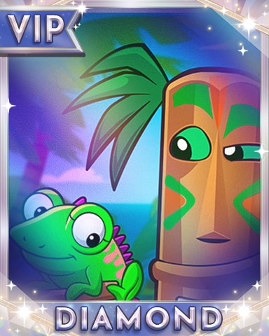 Card Peek Badge Diamond Badge - Jungle Gin HD Card Peek Badge Diamond Badge - Jungle Gin HD