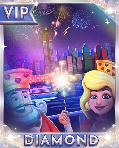 Royal Fireworks Diamond Badge - Payday Freecell HD Royal Fireworks Diamond Badge - Payday Freecell HD