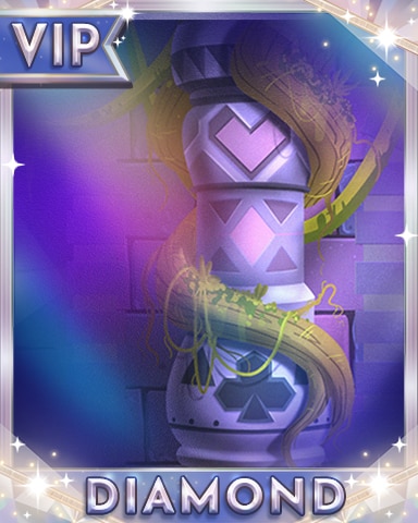Coiled Vines Diamond Badge - Tri-Peaks Solitaire HD