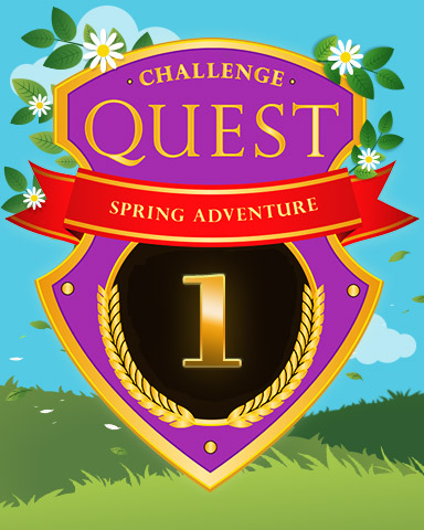 Spring Adventure Week 1 Badge - Sweet Tooth Town Spring Adventure Week 1 Badge - Sweet Tooth Town