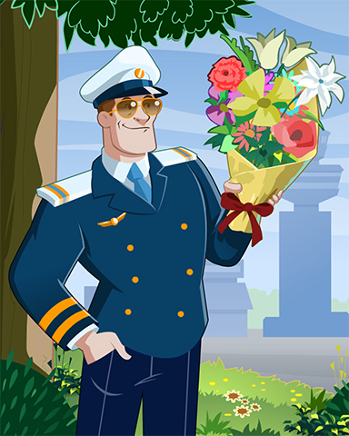 Captain Romance Badge - First Class Solitaire HD Captain Romance Badge - First Class Solitaire HD