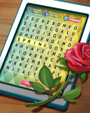 Rosy Words Badge - Word Search Daily HD Rosy Words Badge - Word Search Daily HD