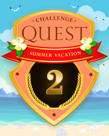Summer Vacation Week 2 Badge - Trizzle Summer Vacation Week 2 Badge - Trizzle