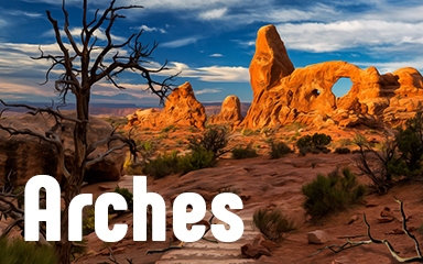 Arches Badge - Vanishing Trail Arches Badge - Vanishing Trail