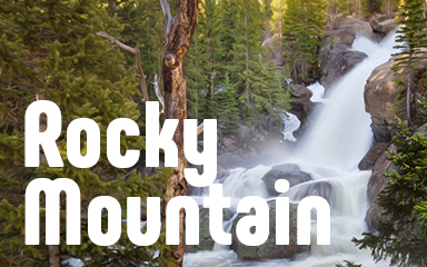 Rocky Mountain Badge - Vanishing Trail Rocky Mountain Badge - Vanishing Trail