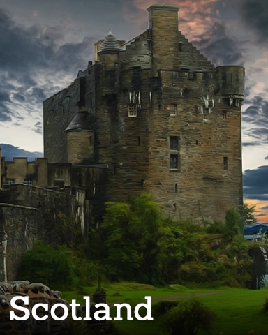 Scotland Badge - Paranormal Destinations Scotland Badge - Paranormal Destinations