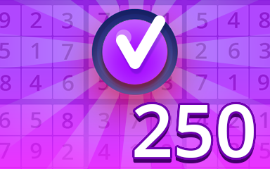 Expert 250 Badge - Pogo Daily Sudoku Expert 250 Badge - Pogo Daily Sudoku