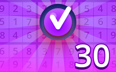 Expert 30 Badge - Pogo Daily Sudoku Expert 30 Badge - Pogo Daily Sudoku