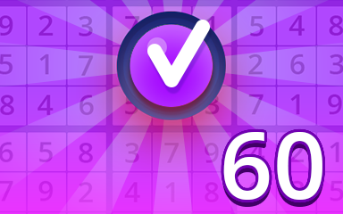 Expert 60 Badge - Pogo Daily Sudoku Expert 60 Badge - Pogo Daily Sudoku