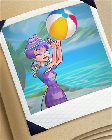 Antoinette's Summer Celebration Badge - Sweet Tooth Town Antoinette's Summer Celebration Badge - Sweet Tooth Town