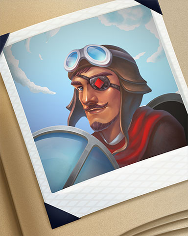 Hunter In The Sky Badge - Aces Up! HD Hunter In The Sky Badge - Aces Up! HD