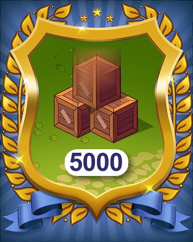 Crates Spawned 5000 Badge - Farm Merge Valley Crates Spawned 5000 Badge - Farm Merge Valley