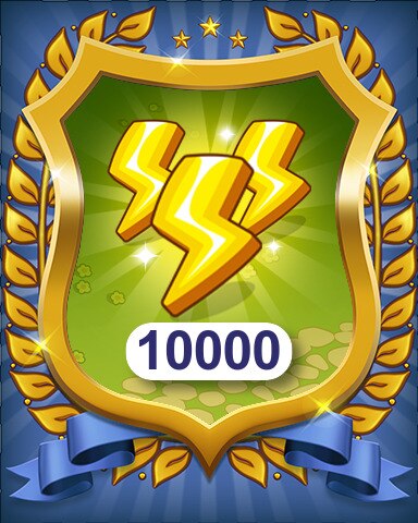 Energy Spent 10000 Badge - Farm Merge Valley