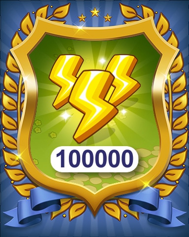 Energy Spent 100000 Badge - Farm Merge Valley Energy Spent 100000 Badge - Farm Merge Valley
