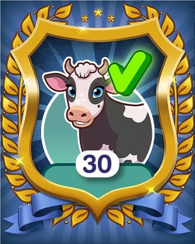 Sticker Sets Completed 30 Badge - Farm Merge Valley Sticker Sets Completed 30 Badge - Farm Merge Valley